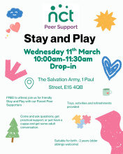 Stay and play at Salvation Army Stratford 